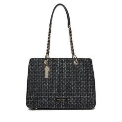 Torebka Nine West. Czarne torebki klasyczne damskie Nine West, bez wzorów, bez dodatków. Za 209.99 zł.