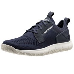 Buty Helly Hansen Henley 11704 597 niebieskie. Niebieskie buty sportowe na co dzień męskie z gumy, bez zapięcia, żeglarskie. Za 940.63 zł.