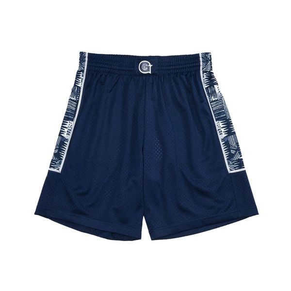 Szorty Mitchell & Ness NCAA Swingman Georgetown 95. Niebieskie szorty męskie Mitchell & Ness, bez kołnierzyka. Za 389.00 zł.