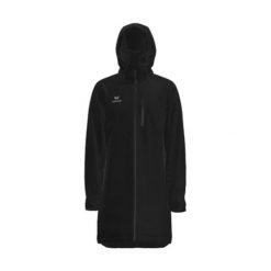 Kurtka stadionowa Erima Cmpt czarna. Czarne kurtki męskie Erima, m, bez wzorów, z polaru, bez kaptura. Za 489.99 zł.