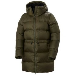 Parka dla kobiet Helly Hansen Essence. Zielone parki damskie Helly Hansen, na zimę, bez wzorów. W wyprzedaży za 933.30 zł.