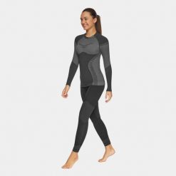 Bluza termoaktywna trekkingowa damska Alpinus Pro Miyabi Edition. Szare bluzy bez kaptura damskie Alpinus, l. Za 284.56 zł.