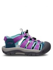 Keen Sandały Newport Boundless Sandal 1028784 Fioletowy. Fioletowe sandały dziewczęce Keen, z materiału, bez zapięcia. Za 179.99 zł.