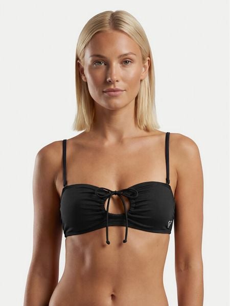 Roxy Góra od bikini Solid Essentials ERJX305692 Czarny. Czarne bikini damskie Roxy, bez wzorów. Za 149.99 zł.