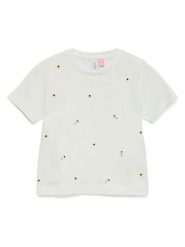 Vero Moda Girl Koszulka "Sola" w kolorze białym rozmiar: 122/128. Białe koszulki dziewczęce Vero Moda Girl, bez wzorów, z bawełny, bez ramiączek. Za 52.79 zł.