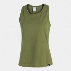 Tank top sportowy damski Joma Oasis. Zielone topy damskie Joma, m, bez wzorów, bez ramiączek. Za 113.99 zł.