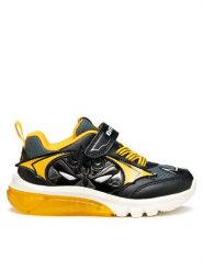 Geox Sneakersy J Ciberdron J56LBC 0BC14 C0054 DD Czarny. Czarne buty sportowe chłopięce Geox, ze skóry, bez zapięcia. Za 229.99 zł.