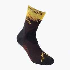 Skarpety La Sportiva Ultra Running. Czarne skarpetki damskie La Sportiva, z aplikacjami, z elastanu. Za 99.99 zł.