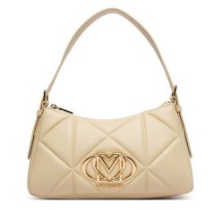 Torebka LOVE MOSCHINO. Brązowe torebki klasyczne damskie Love Moschino, bez wzorów, bez dodatków. Za 879.99 zł.