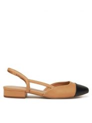 Aldo Czółenka Clementinne 13773283 Beżowy. Brązowe czółenka damskie Aldo, bez wzorów, ze skóry, bez obcasa. Za 198.99 zł.