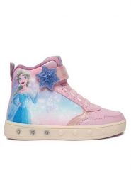 Geox Sneakersy J Skylin J568WF 0ANAJ C8004 M Różowy. Czerwone buty sportowe dziewczęce Geox, bez wzorów, ze skóry, bez zapięcia. Za 239.99 zł.