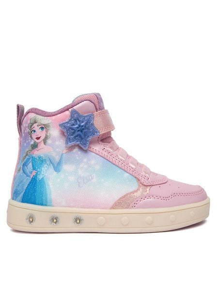 Geox Sneakersy J Skylin J568WF 0ANAJ C8004 M Różowy. Czerwone buty sportowe dziewczęce Geox, bez wzorów, ze skóry, bez zapięcia. Za 239.99 zł.