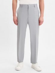 HUGO Mężczyźni - Spodnie garniturowe - Teagan Mężczyźni Modern Fit szary, 50. Szare spodnie wizytowe męskie Hugo. Za 429.95 zł.