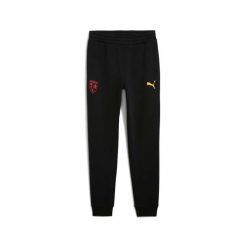 Spodnie RC Lens FL. Czarne spodnie sportowe męskie Puma, ze lnu. Za 234.00 zł.