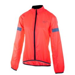 Kurtka rowerowa damska Rogelli Protect, przeciwdeszczowa. Brązowe kurtki damskie Rogelli, xs, bez kaptura. Za 255.00 zł.