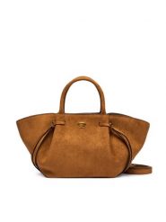 Guess Torebka Allegra HWSG22 37060 Brązowy jasny. Brązowe torebki klasyczne damskie Guess, z aplikacjami, z materiału, bez dodatków. Za 634.99 zł.