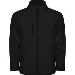 Męska Kurtka Soft Shell Nebraska. Czarne kurtki męskie ROLY, l, bez wzorów, sportowe, bez kaptura. Za 138.99 zł.