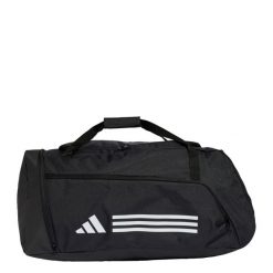 Torba Essentials 3-Stripes Duffel Large. Białe torebki klasyczne damskie Adidas, bez wzorów, z materiału, bez dodatków. W wyprzedaży za 129.35 zł.