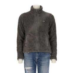 Damska kurtka z polaru Los Gatos. Szare kurtki damskie Patagonia, bez wzorów, z polaru, bez kaptura. Za 212.96 zł.