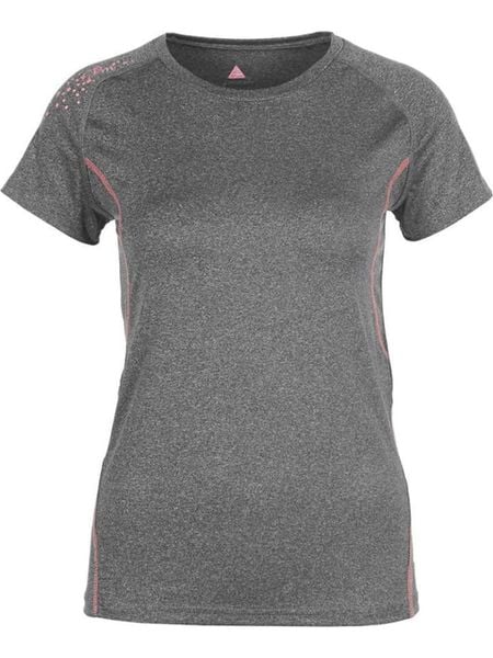 Peak Mountain Koszulka funkcyjna w kolorze szarym rozmiar: S. Szare bluzki sportowe damskie Peak Mountain, s, bez wzorów, z materiału, bez ramiączek. Za 82.64 zł.