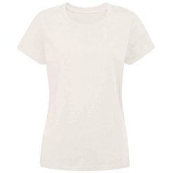 Damska Koszulka Essential T-shirt. Brązowe bluzki damskie MANTIS, bez wzorów, bez kołnierzyka. Za 53.99 zł.