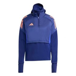 Damska bluza dresowa adidas Tiro 25 Competition. Niebieskie bluzy bez kaptura damskie Adidas, z dresówki. W wyprzedaży za 280.50 zł.