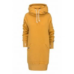 Bluza sportowa z kapturem damska DEEP TRIP Luzak. Żółte bluzy sportowe damskie DEEP TRIP, l, bez wzorów, z bawełny, bez ramiączek, z kapturem. Za 369.00 zł.