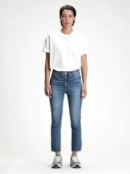 GAP Dżinsy - Regular fit - w kolorze niebieskim rozmiar: W25/L29. Niebieskie jeansy damskie GAP, z podwyższonym stanem. Za 131.43 zł.