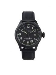 Timex Zegarek Waterbury Ace TW2Y18900 Czarny. Czarne, analogowe zegarki męskie Timex. Za 709.99 zł.