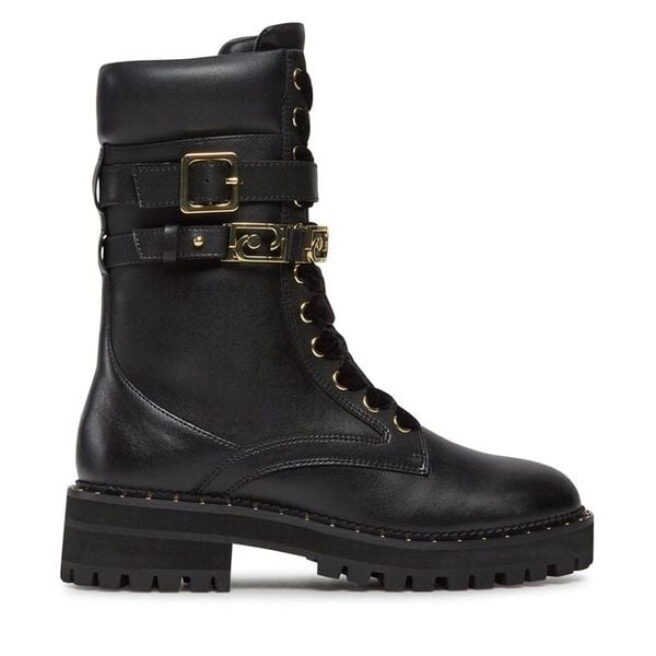 Trzewiki Liu Jo. Czarne botki damskie Liu Jo, bez obcasa, na płaskiej podeszwie, bez zapięcia. Za 839.99 zł.