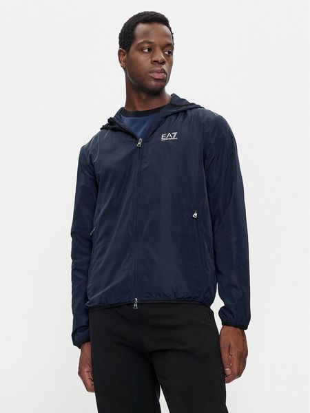 EA7 Emporio Armani Kurtka przejściowa 8NPB22 PNGRZ 1562 Granatowy Regular Fit. Niebieskie kurtki męskie EA7 Emporio Armani, l, bez wzorów, z syntetyku, bez kaptura. Za 419.99 zł.
