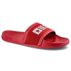 Czerwone Klapki Big Star Damskie Buty Profilowane. Czerwone klapki damskie Big Star, bez wzorów, bez obcasa. Za 49.00 zł.