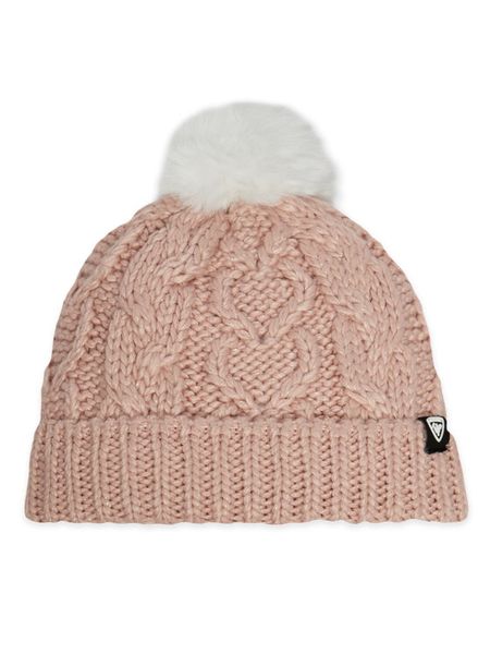 Rossignol Czapka Bony RLMYH12U Różowy. Czerwone czapki dziecięce Rossignol, na zimę, bez wzorów. Za 79.99 zł.