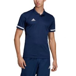 Koszulka piłkarska męska adidas polo Team 19. Białe koszulki polo męskie Adidas, l, bez ramiączek, do biegania. W wyprzedaży za 65.00 zł.