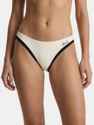 KARL LAGERFELD Dół od bikini B2W46023 Beżowy jasny. Brązowe bikini damskie Karl Lagerfeld, bez wzorów. Za 259.99 zł.