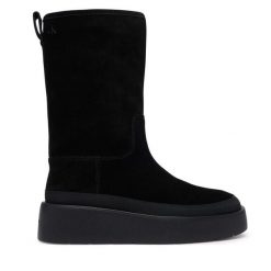 Śniegowce Calvin Klein. Czarne śniegowce damskie CALVIN KLEIN. Za 749.99 zł.