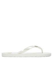 Roxy Japonki 839470 Biały. Białe klapki damskie Roxy, bez wzorów, z syntetyku, bez obcasa. Za 59.99 zł.