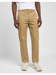 LEE MĘSKIE SPODNIE MATERIAŁOWE LEE REGULAR CHINO CLAY L71FTY60 112145529. Spodnie materiałowe męskie Lee, bez wzorów, z materiału. Za 229.99 zł.