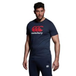 Koszulka Canterbury CCC Logo. Niebieskie t-shirty damskie CANTERBURY, bez wzorów, bez kołnierzyka. Za 213.00 zł.