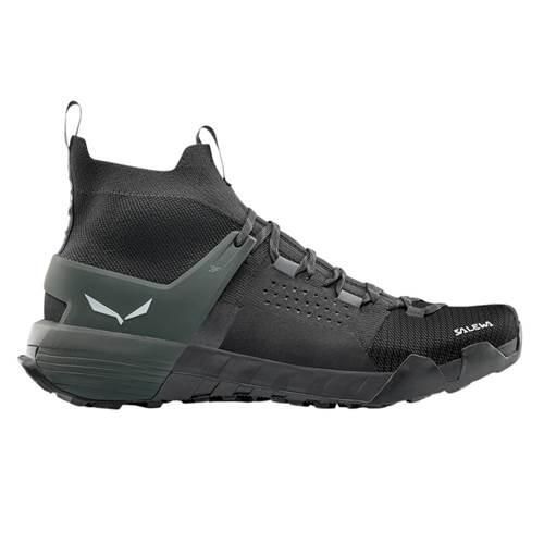 Buty trekkingowe męskie Salewa Wildfire Nxt Knit. Czarne buty trekkingowe męskie Salewa, z materiału, bez zapięcia, trekkingowe. Za 939.00 zł.