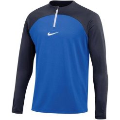 Bluza męska Nike NK Dri-FIT Academy Drill Top K. Niebieskie bluzy bez kaptura męskie Nike, m, z poliesteru. Za 154.99 zł.