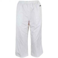 Spodnie treningowe damskie Reebok AUWG7459100. Białe spodnie sportowe damskie Reebok, l, z materiału, na fitness i siłownię. Za 139.99 zł.