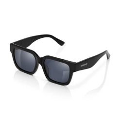 Kwadratowe okulary przeciwsłoneczne z polaryzacją Siroko Squarish Black. Czarne okulary przeciwsłoneczne męskie SIROKO, z acetatu. Za 301.00 zł.