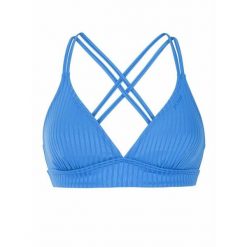Damski top do kostiumu kąpielowego Protest Mixtune. Niebieskie bikini damskie Protest, bez wzorów. Za 186.50 zł.