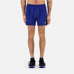 Krótkie lekkie męskie bieganie ELITE. Niebieskie szorty męskie BODYCROSS, bez wzorów, z elastanu, sportowe. Za 292.99 zł.