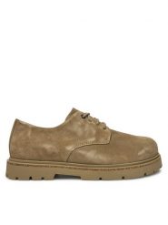 Birkenstock Półbuty Highwood Lace Low 1029696 Beżowy. Brązowe półbuty męskie Birkenstock, ze skóry, bez zapięcia. Za 449.99 zł.