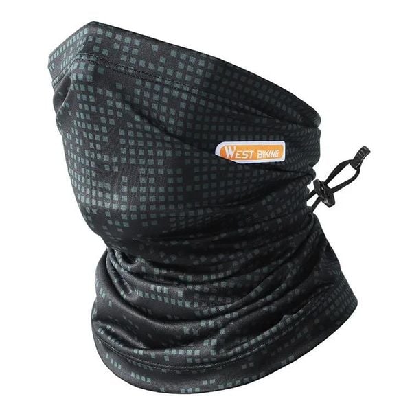 Czapka sportowa na zewnątrz z jedwabiu chłodzącego UV czarna/szara. Szare czapki męskie WEST BIKING, bez wzorów, z jedwabiu, sportowe. Za 74.00 zł.