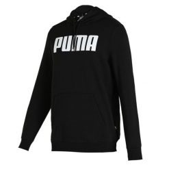 Bluza dresowa męska Puma ESS FL. Czarne bluzy bez kaptura męskie Puma, m, z dresówki. Za 253.00 zł.