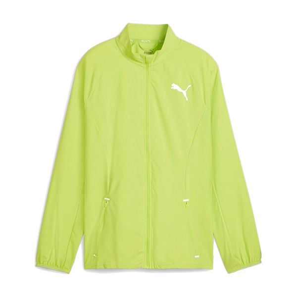Kurtka damska PUMA Run Elite Ultraweave. Zielone kurtki damskie Puma, l, bez wzorów, bez kaptura. Za 349.99 zł.