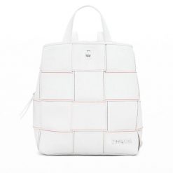 Plecak Desigual. Białe plecaki damskie Desigual, bez wzorów. Za 179.99 zł.